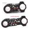 Adjustable Bicycles Double Stem Aluminum Alloy Folding Bike Porous Stem 25.4MM Hollows Bicycles Handlebar Stem
