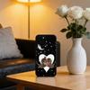 Cute M-Monchhichis Phone Case For iPhone17,16,15,14,13,12 Plus,Max Soft Silicone Black Cover