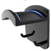 Unisex Under Desk Hook Headphone Hanger Tape Clever Mount Headset Holder Stand
