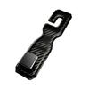 Hidden Car Back Seat Hook Headrest Suede Leather Soft Hanging Hook 20kg Load-Bearing Wear-Resistant Rear Row Hanger High Quality