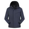 Unisex 3-in-1 Waterproof Windproof Outdoor Jacket With Removable Fleece Liner Hiking Climbing Fall Winter