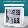 Temperature Humidity Meter Clock Temperature Format And Celsius For Home Office