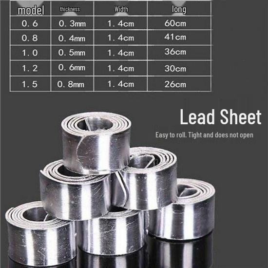 Thick Lead Tape for Fishing Rods and Platforms - Quick Sinker Reel for Fishing Gear