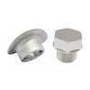 M18x1.5 Easy To Weld In Bung Plug Exhaust Pipe Adapter Stainless Steel