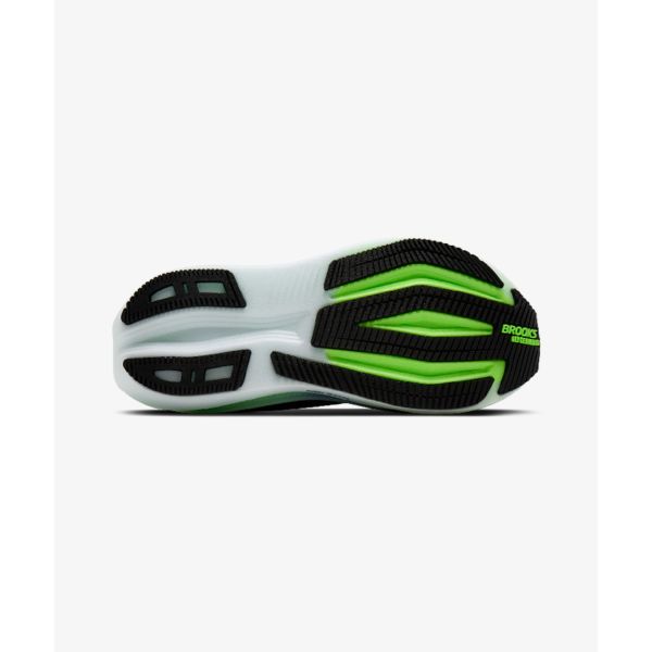 Brooks Glycerin Max 2 Phantom White Green Gecko Men Sneakers Black 110479-1D-091