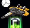 Remote Control Four-Axis Foam Model Aircraft with Stunt Capabilities