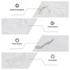Autumn/Winter Heavyweight Men's Oversized Fleece-Lined Workwear Commuter Stand-Collar Sweatshirt & Workwear Sweatpants Two-Piece Set