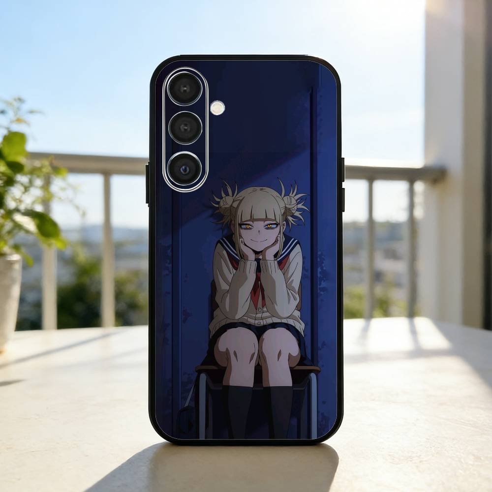 My Hero A-Academia Himiko Toga  Phone Case For Samsung  A73,72,71,53,52,51,22,91,80, Soft Black Cover