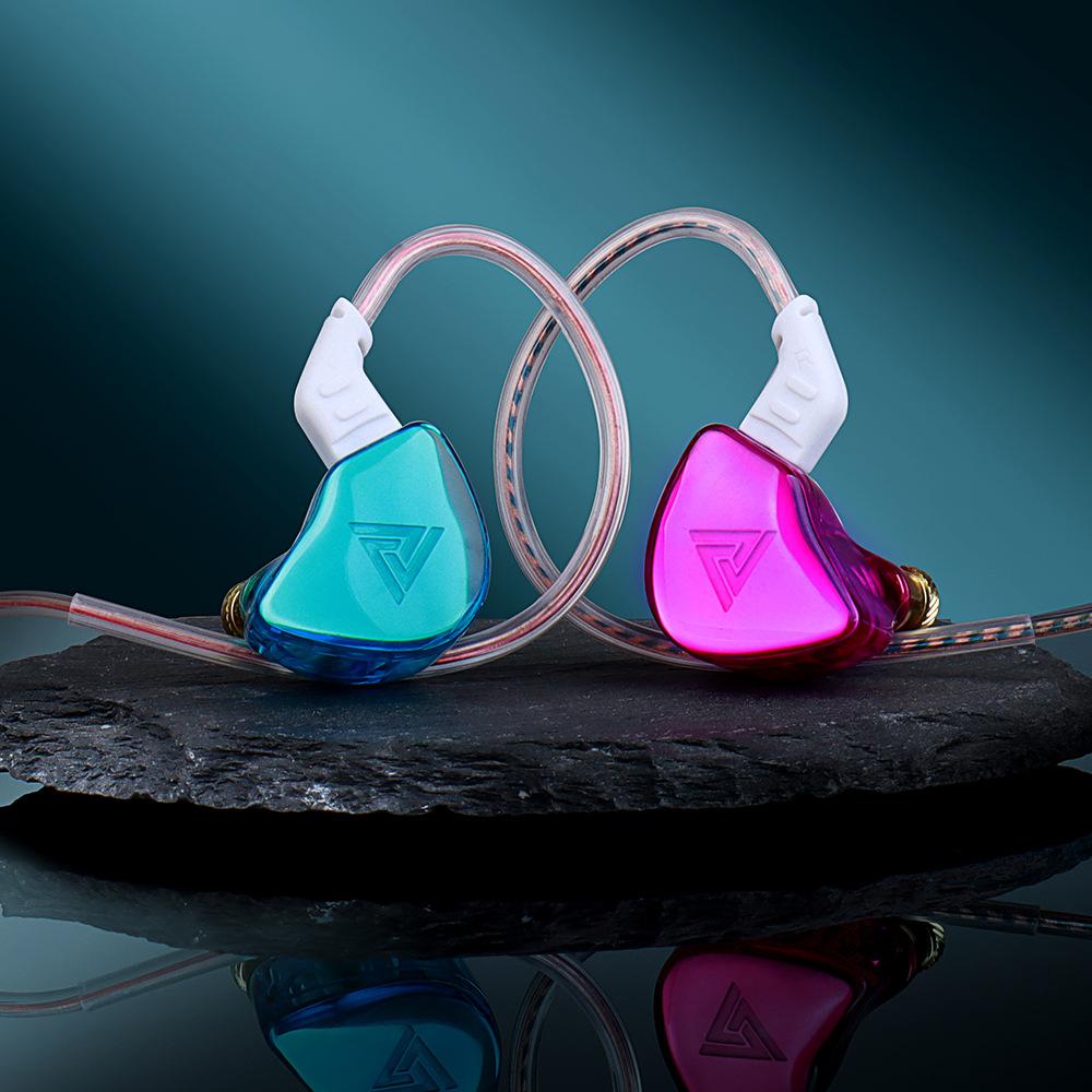 QKZ AK8 Ear -entry Stage HIFI Headset Mobile Game Cable Control with Wheat Headset Heavy Bass Headset