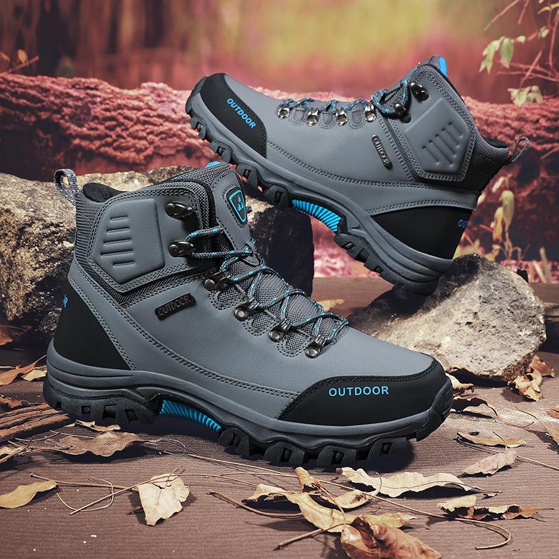 Men Tactical Boots Brand Military Anti-Slip Ankle Safety Hunting Hiking Shoes Unisex Motorcycle Ultrallight Army Climbing Shoes