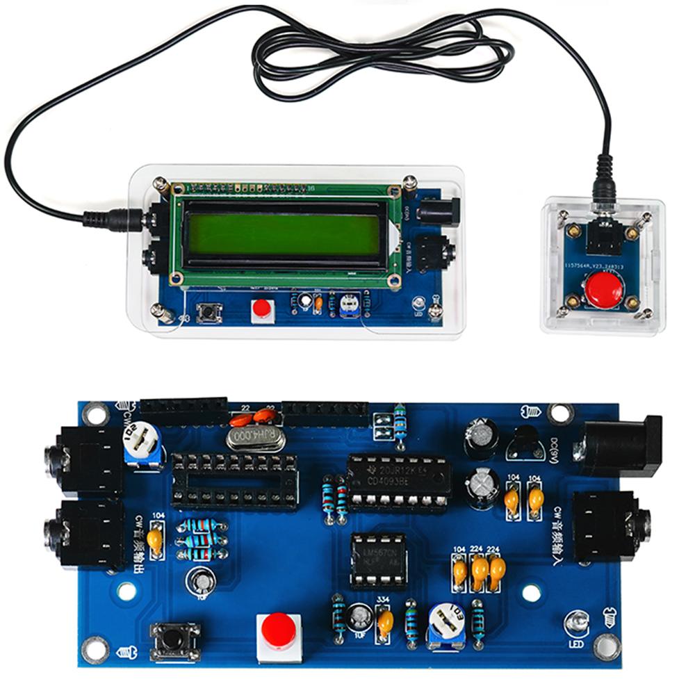 DC 9V CW Morse Code Decoder Parts Circuit Board Welding Exercise Electronic DIY Kit For Students and Electronics Enthusiasts
