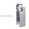 Ice Feeling Aluminum Alloy Heat Dissipation Is Designed For Iphone 17 16 Pro Max Air Features a 3D Perforated Metal Back Panel That Improves Cooling
