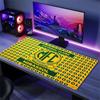 Mirassol FC Color Mouse Pad Large Gaming Table Cushion Non-slip Laptop Tablet Big Mousepad XXL Mat Mini PC Playmat With Lock Edge