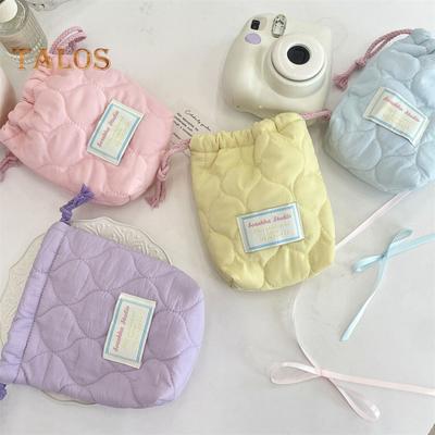 Sacchetto Portaoggetti con Coulisse Portatile Donna Ragazza Sacchetto per Assorbenti Igienici Multifunzionale Organizzatore da Viaggio Pochette Portamonete Piccolo