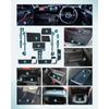 HUAHAO Interior Rubber Mats for Suzuki Spacia Custom and Rubber Mats for Interior Spacia Custom Custom 21 Pieces Spacia, mk54s, mk94s, Non-Slip Cars,