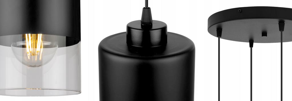 MODERNE DECKENHÄNGENDE LAMPE GLASLÜSTER