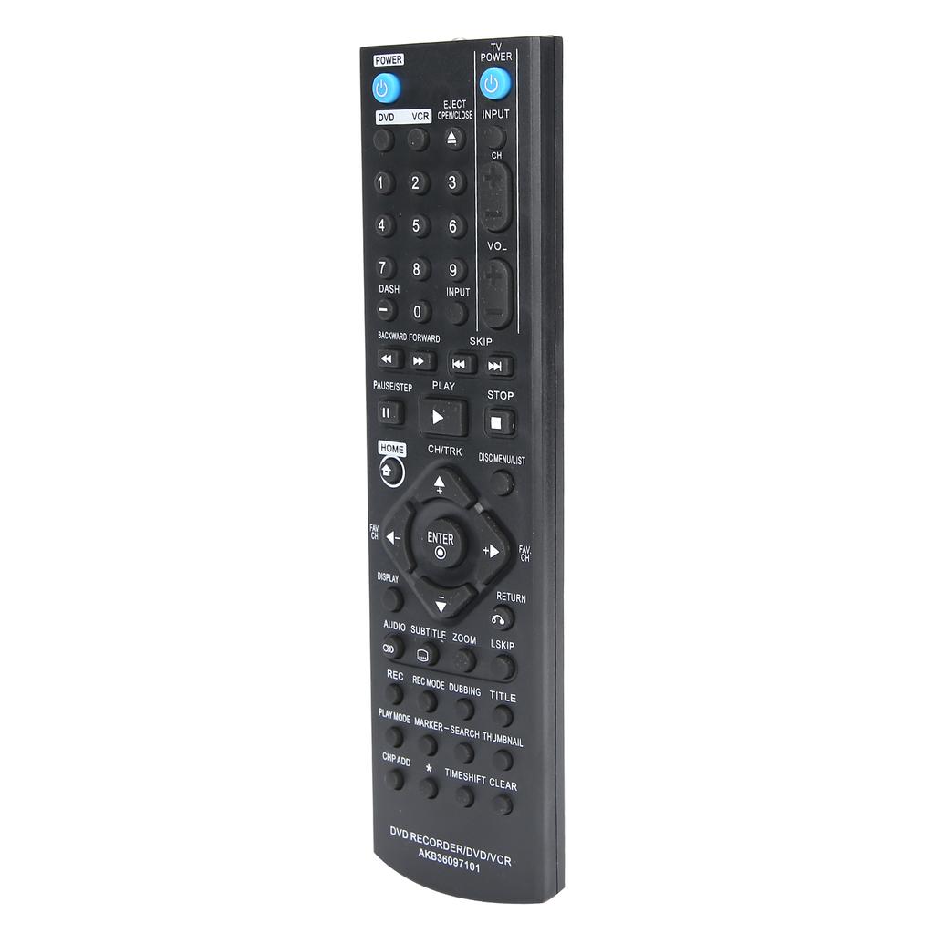DVD VCR DVDR Recorder Controller Remote Control Replacement for LG RC286H RC297H RC397H