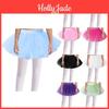 Kids Tulle Girls Petticoat Tutu Short Under Skirt Classical Four Layer Ballet Dance Skirt Dancewear Dress Up Clothing