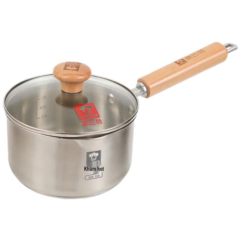 KOBACH 316 Stainless Steel Baby Milk Pot 18cm