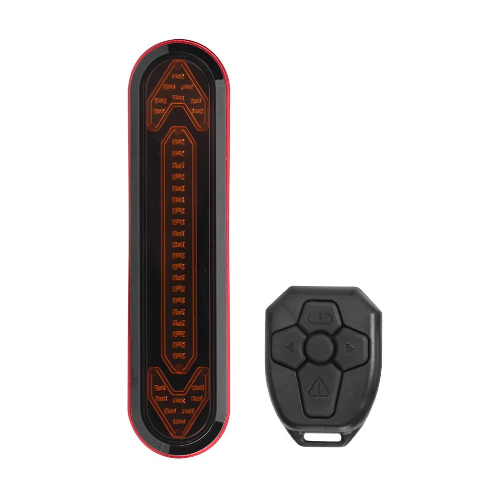 BK600 Mountain Bike USB Charging LED Wireless Remote Safe Warning Turn Tail Light Bicycle Cycling