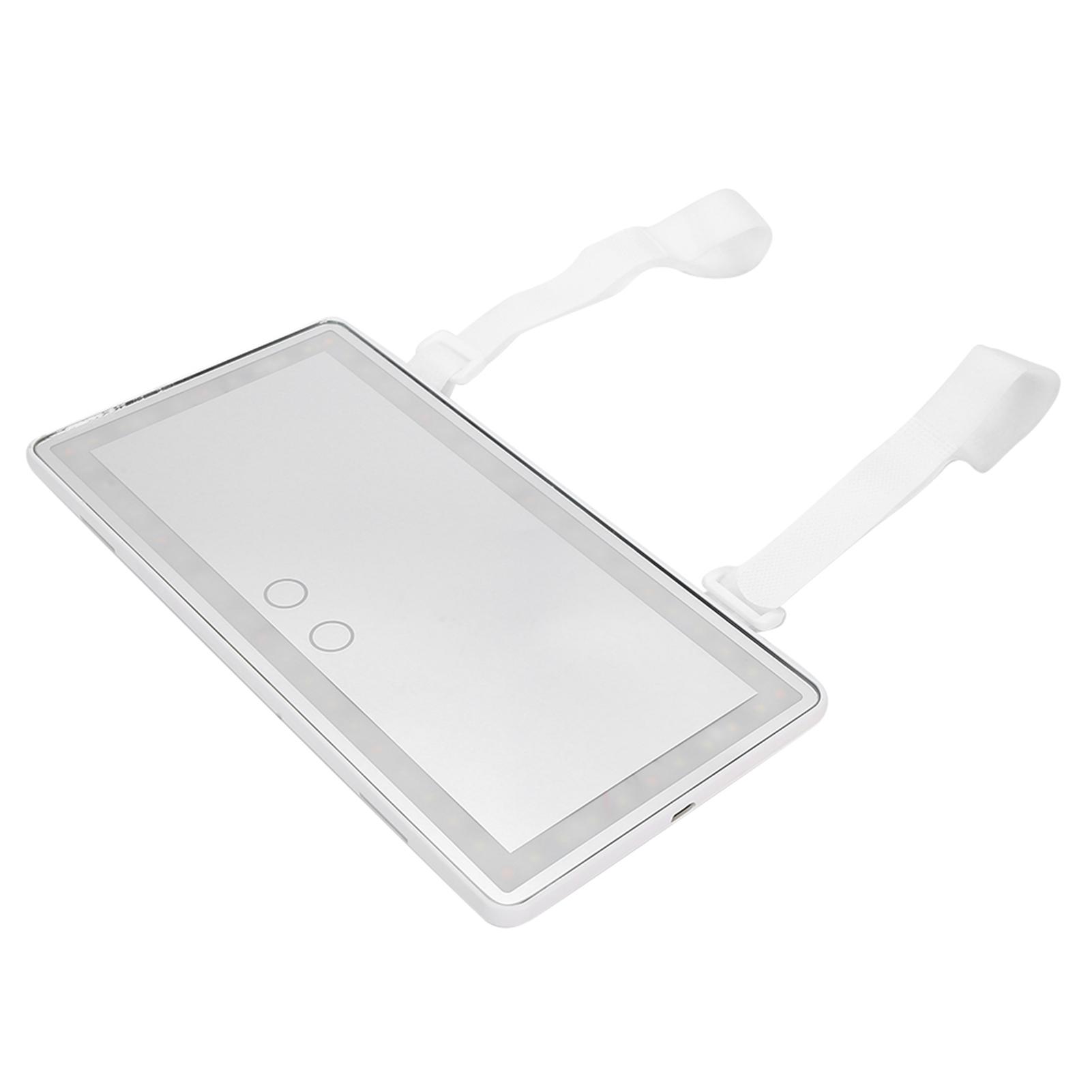 

Автомобильное зеркало-козырек от солнца со светодиодной подсветкой для макияжа, косметическое зеркало для вождения