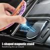 Magnetic Car Phone Bracket Breathable Clip Bracket Rotating Mobile Phone GPS Bracket Car Air Outlet L Bracket Car Phone Holder