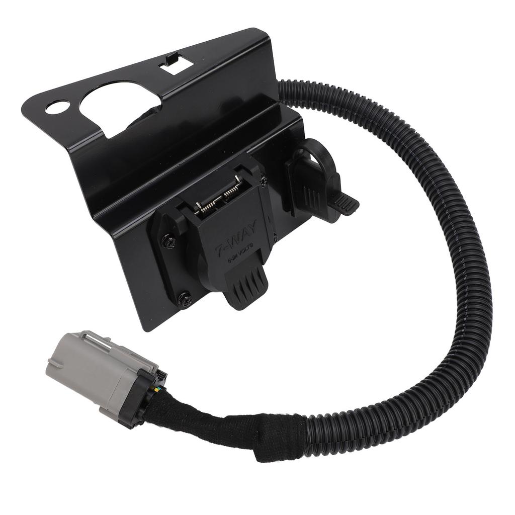 4 7 Pin Trailer Tow Wiring Harness Plug Safe Connection Surface Mount YC3Z 13A576 CA for Super Duty 1999 To 2001