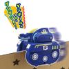 Gakken Cardboard Course Vehicle 6 and Miniature Car with Course and Stickers Sold KO909980 (Ages Up) (Batteries Separately)