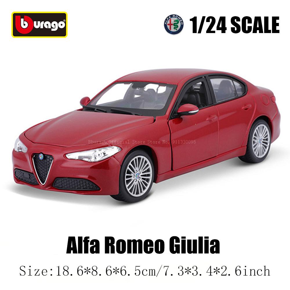 RGMUX1 Bburago 1:24 Alfa Romeo Tonale Alloy Luxury Vehicle Diecast Car Model Toy Collection Gift Birthday Present