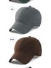 Men's and Women's Trendy Baseball Cap - Korean Style Hip Hop Pure Black for Spring and Summer