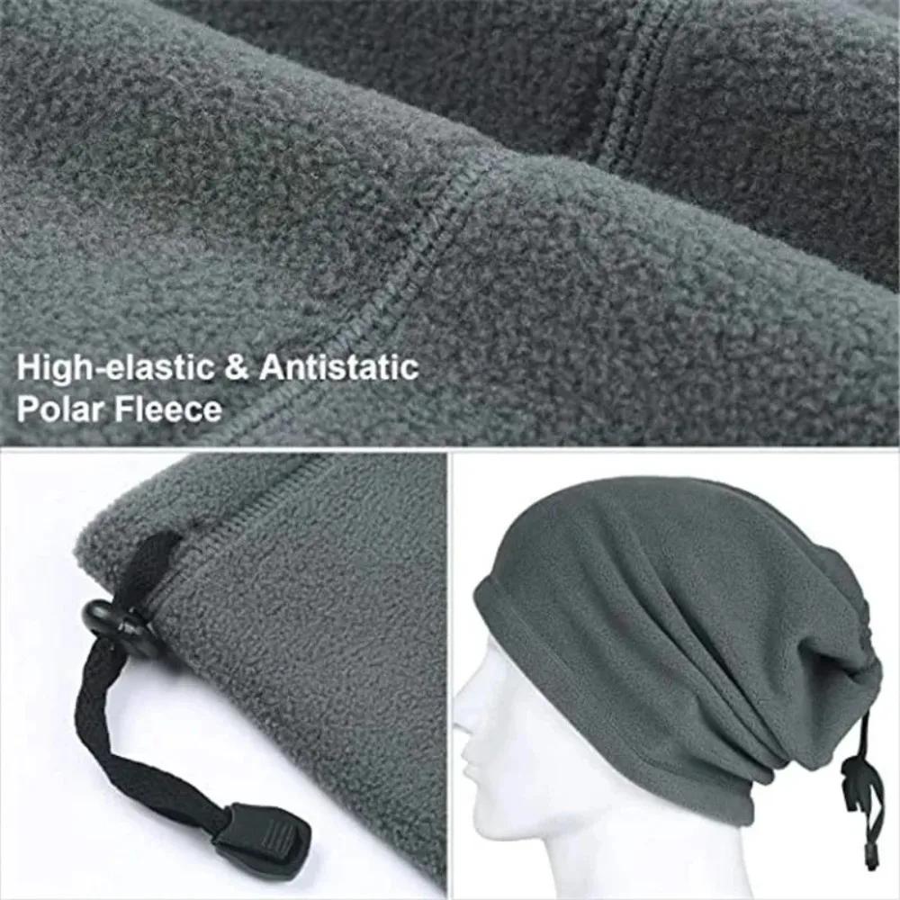 Fleece Neck Male Bandana Neck Warmer Winter Windproof Tube Scarves for Face Soft Women Half Mask Gaiter Snowboard