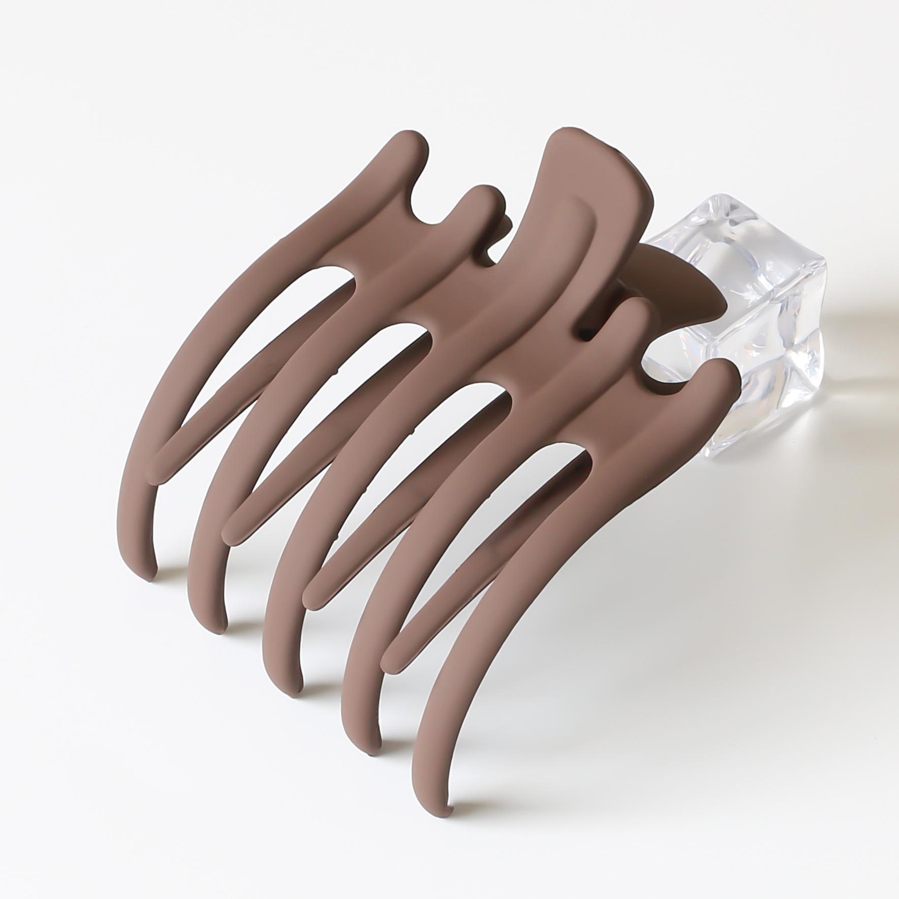 

Акриловые заколки для волос матовые для женщин зажимы-крабы держатели для хвостиков заколки-уточки заколки для девочек модные аксессуары для волос