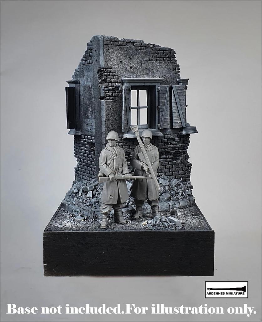 ARDENNES MINIATURE 1/35 WWII American Bazooka Infantryman Resin Kit AR35059
