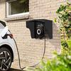 Wall Box Charging Station Weatherproof Cover Protective Roof Kit Wall Mounted Charger Rust Resistant Alloy Steel