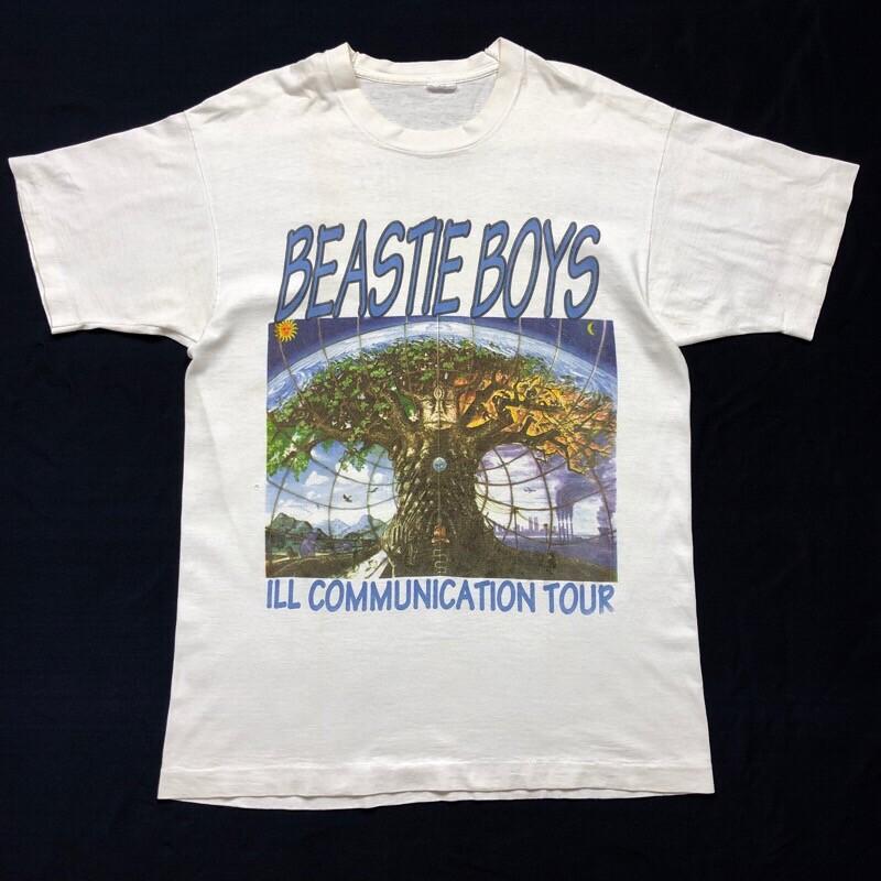 Vintage ILL COMMUNICATION TOUR Beastie Boys Shirt White Unisex S-4XL NE929 Unisex T-Shirt S