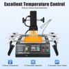 IR6500 Infrared BGA Soldering Station Desoldering Station Iron Infrared Rework Station Heating Welding Device Rework Station