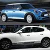 Car Racing Side Body Vinyl Trim Graphic Sticker Decal for MINI Cooper S One JCW F55 F56 F60 R55 R56 R60 Car Exterior Accessories