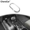Chrome Interior Central Gear Shift Cover Trim Frame for Jeep Wrangler JK 2007-10