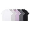 Men's Summer Round Neck Short Sleeve T-Shirt Fashion Trend Casual Loose Tops Soft Breathable Basic Tee for Daily Streetwear