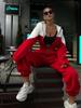 Hotselling nieuwe dameskleding Europese en Amerikaanse stijl sport en vrije tijd contrasterende kleur jumpsuit jumpsuit jumpsuit dames