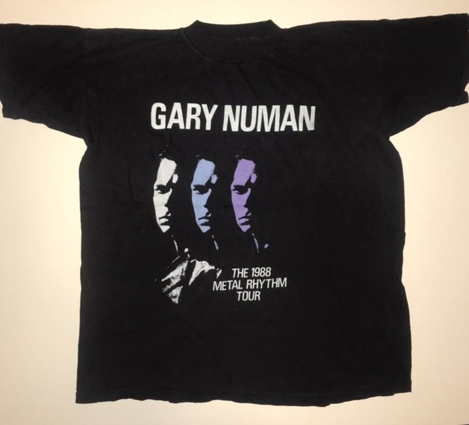 New The Gary Numan metal rhythm Shirt Black All size S