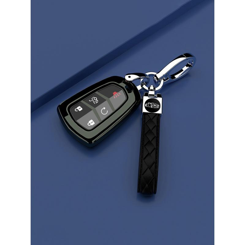 1PC for Cadillac Xt5 Key Cover Xts Case Xt6 Buckle Atsl Men's Cadillac Car Products