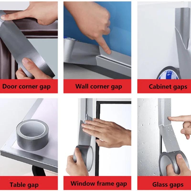 Wielokolorowa taśma tkaninowa jest używana do ochrony rur, uszczelniania drzwi i okien, naprawy poduszek siedzeń, klejenia dywanów i nie tylko.