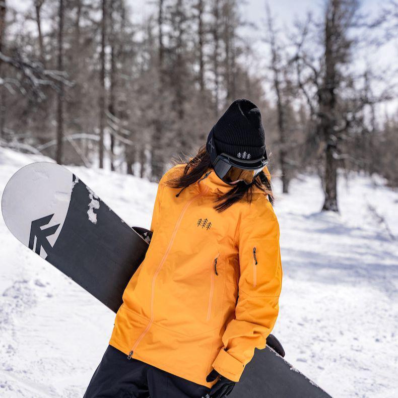 Men's and Women's American Style Waterproof Winter Ski Jacket 3LWH2025 - Professional Snowboard Suit