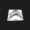 AGX4   ABS Car Front Rear logo letter sticker Rear Bumper tail door trunk sticker for Citroen Elysee Berlingo Xsara C3 XR C4 Picasso C5