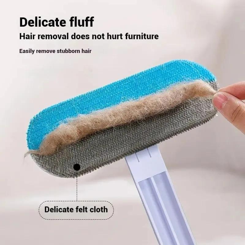 Outil d'épilation pour animaux de compagnie 4-en-1 Épilation Meubles Épilateur pour poils de chat pour canapé-Épilation pour animaux de compagnie Voiture vêtement Meubles Tapis Lit