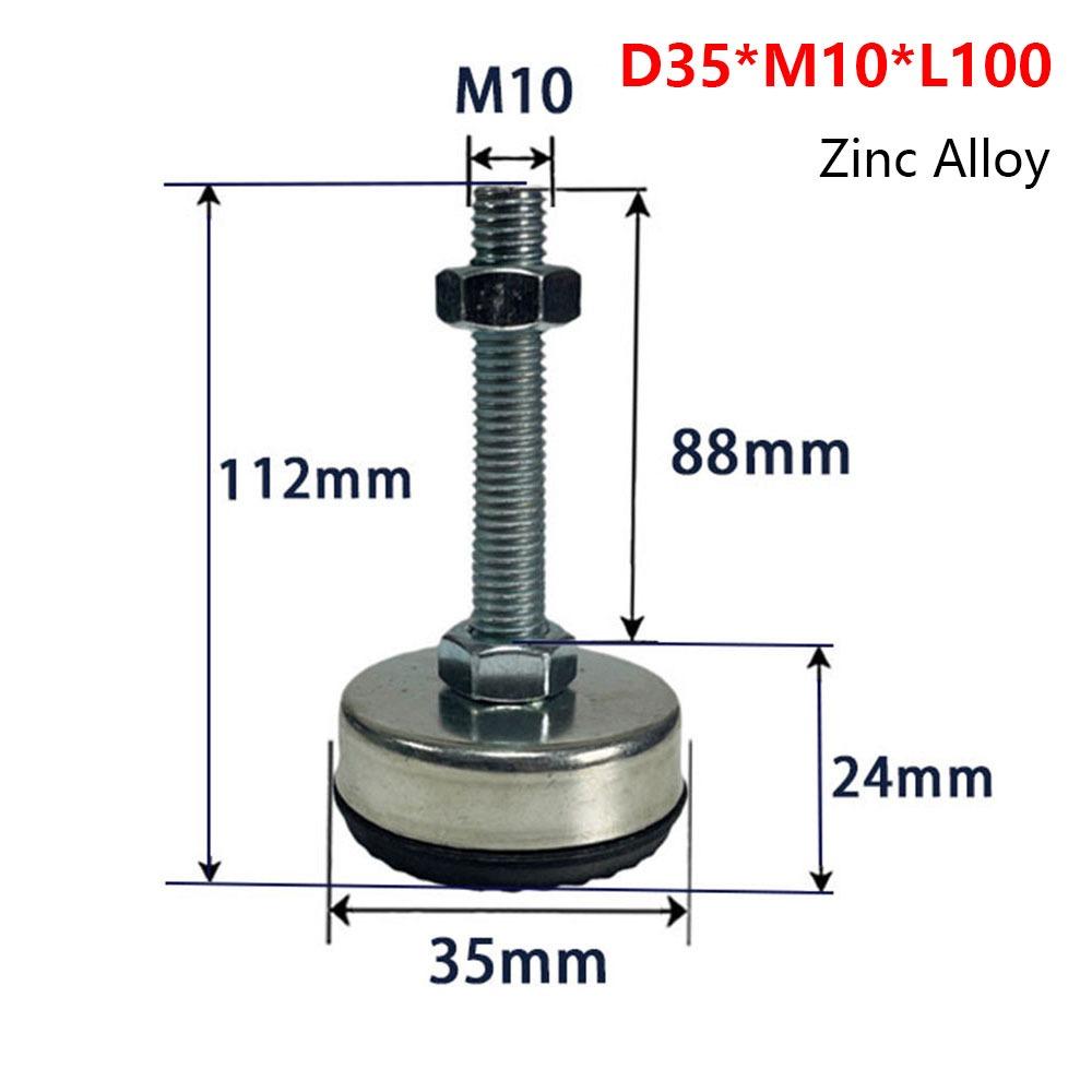 1Pcs 304 Stainless Steel Furniture Leveling Foot Table Leg Leveler  for Office Household Leveling