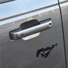2PCS 7.5/11CM 3D Mustang Badge Running Horse Sticker For Ford Focus Fiesta FMondeo Edge Kuga Shelby GT Car Body Decoration Emblem