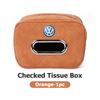 2026 saf7Car Paper Storage Bag Headrest Decor Backrest Tissue Box For Volkswagen VW Polo Jetta Sagitar Magotan Passat B5 B6 B7 CC Tiguan