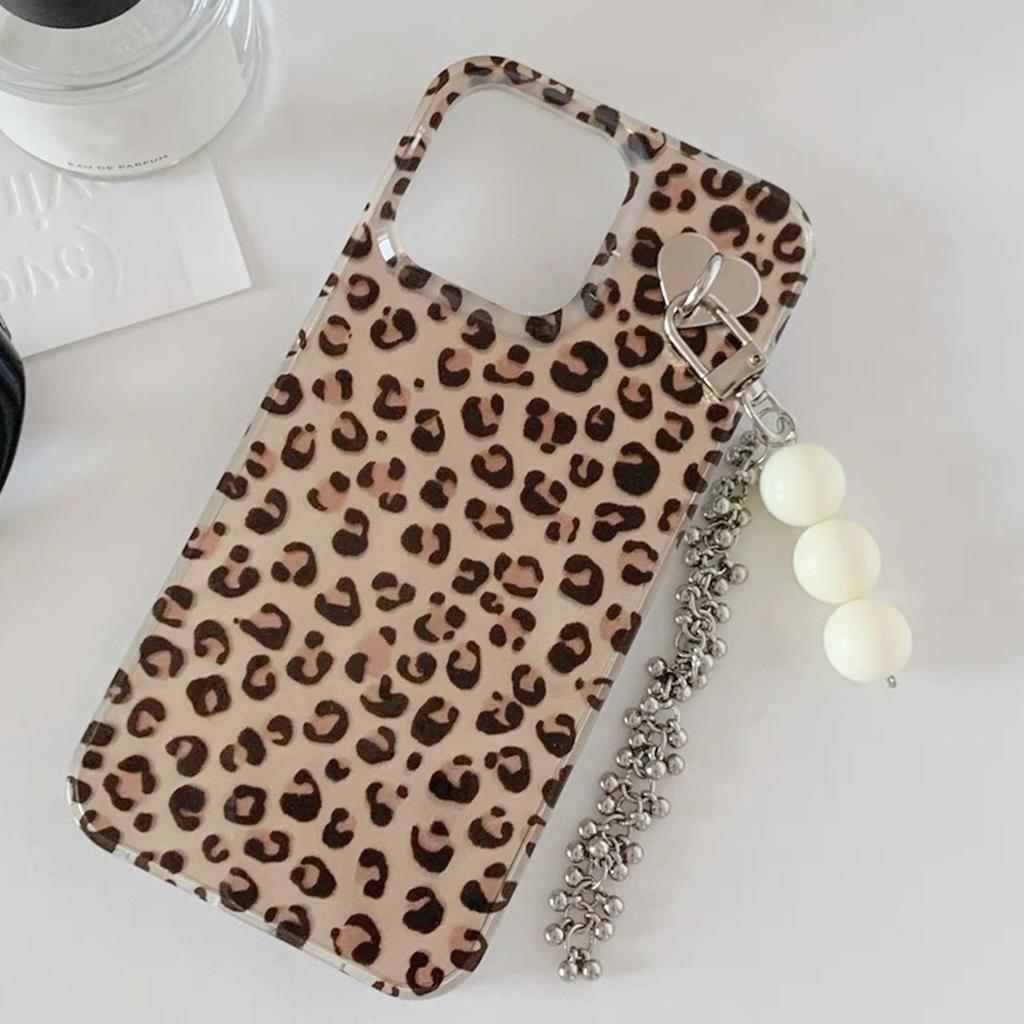 Stylish Tassel Keychain for Keys Bags Backpacks Fashionable Acrylic Beaded Phone Chain Decorative Jewelry Accessory